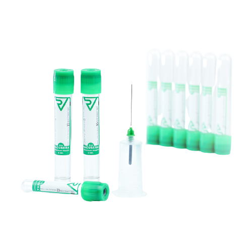 Пробірка Вакуумна для збору крові VACUSERA®, 9мл, з натрій гепарином